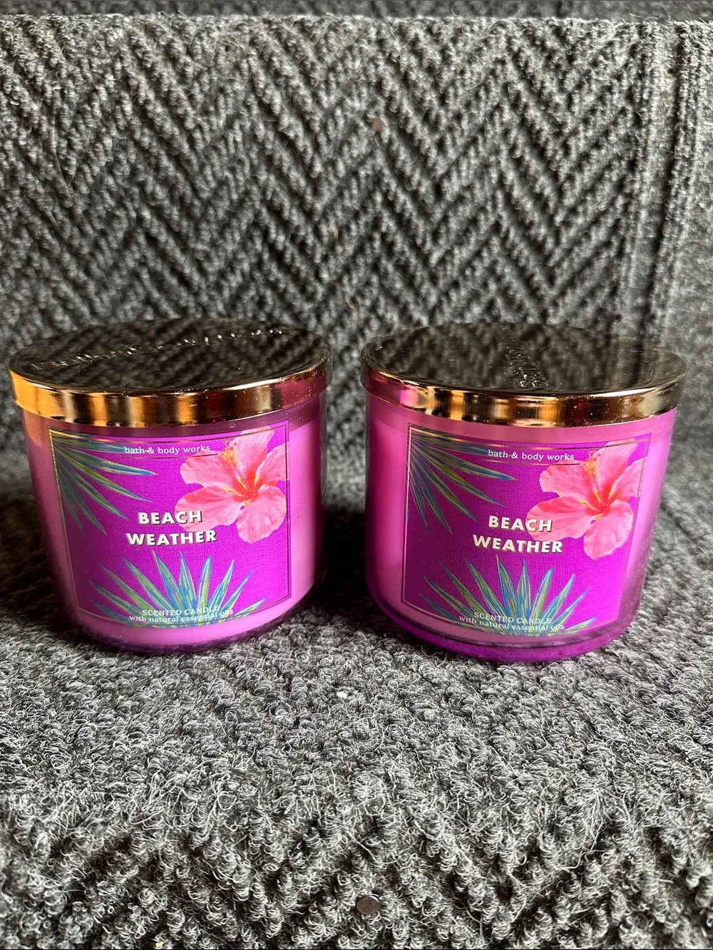 Bath & Body Works Beach Weather 3 Wick Candle